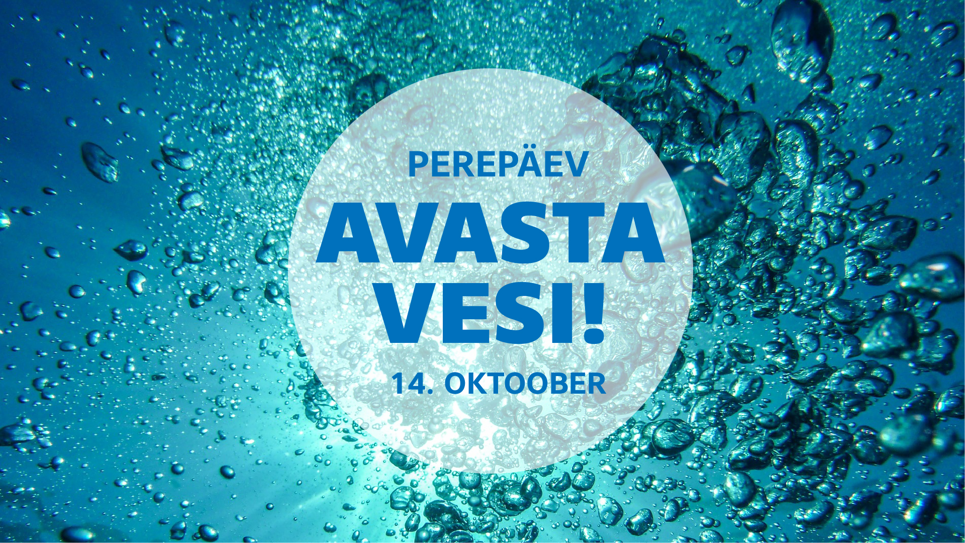 14. oktoobri perepäeval teeme katseid veega