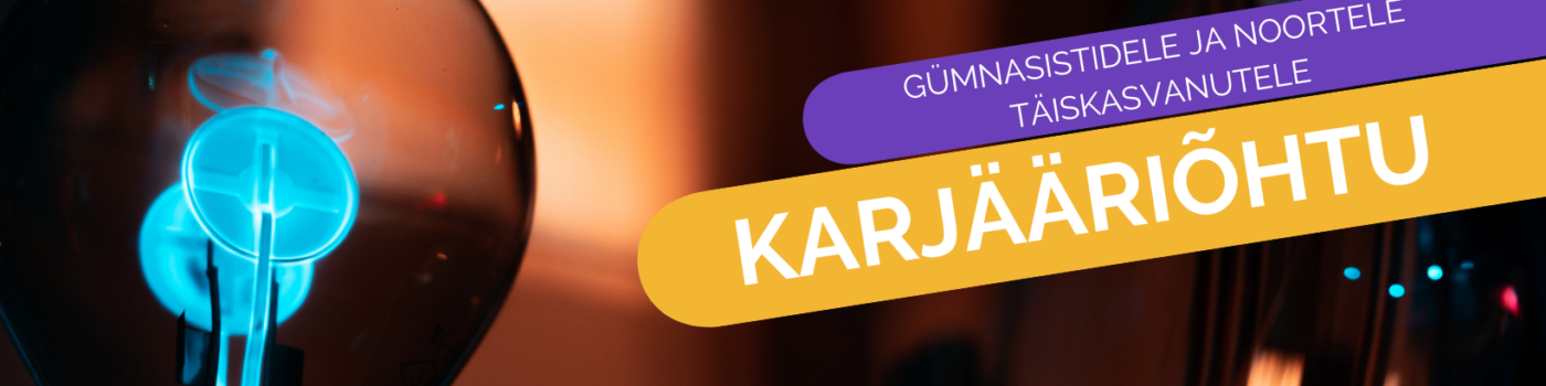 Karjääriõhtu “Energia ja energeetika”