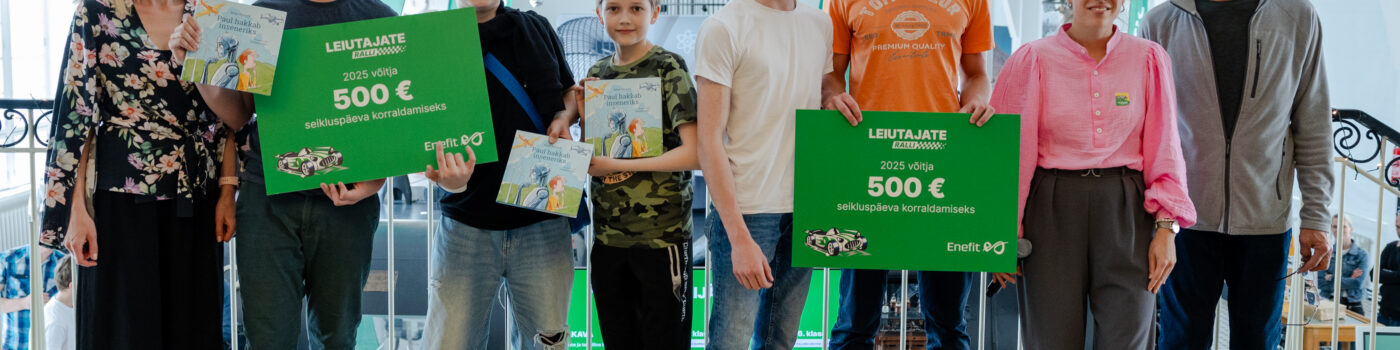 Leiutajate ralli 2025 võitjad on Viljandi Kesklinna kooli võistkonnad