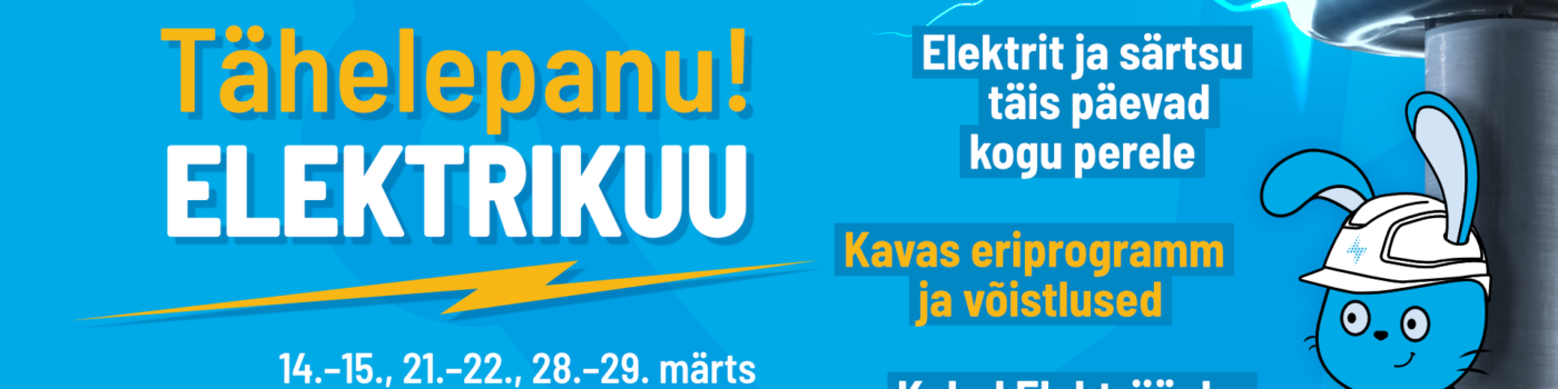 Power-Packed Electricity Month – Meet the Electric Bunny!