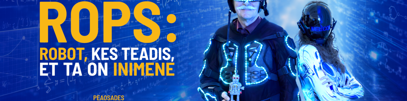 Teadusteatri uus lavastus „ROPS“ kutsub mõtlema inimese ja tehisintellekti piiride üle